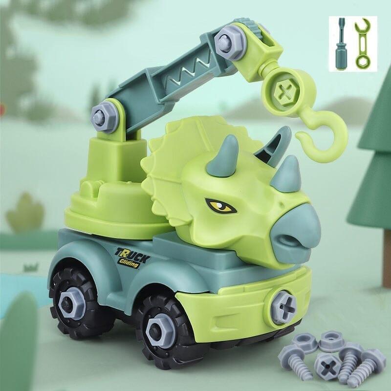 Brinquedo Educativo de Construção Truck - Dino - Oferta Ponto