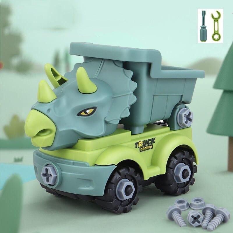 Brinquedo Educativo de Construção Truck - Dino - Oferta Ponto