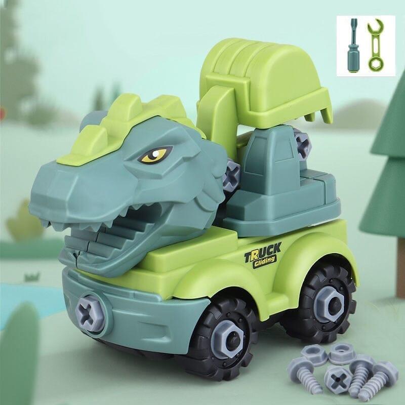 Brinquedo Educativo de Construção Truck - Dino - Oferta Ponto