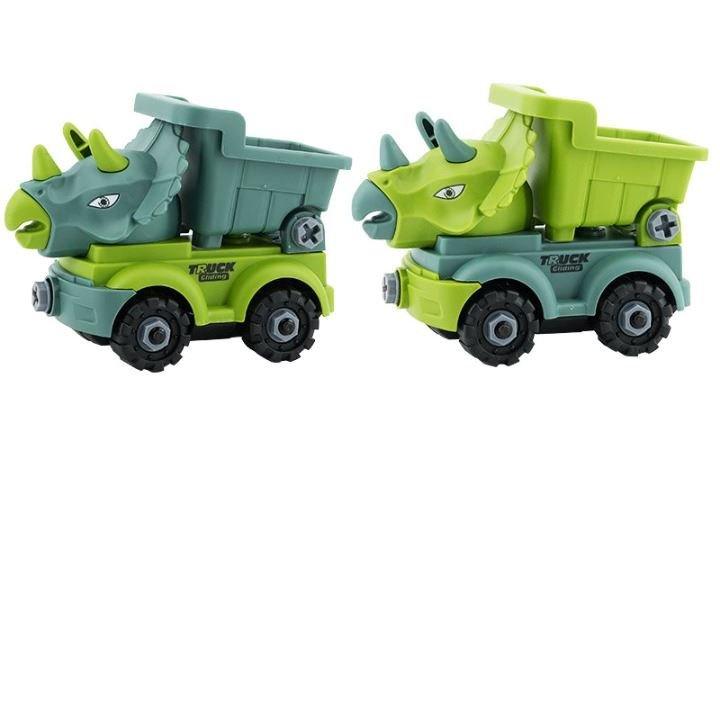 Brinquedo Educativo de Construção Truck - Dino - Oferta Ponto